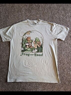 Frog And Toad XL T Shirt With Book Frog And Toad All Year By Arnold Lobel